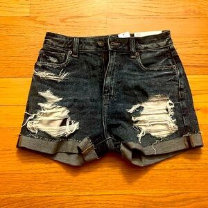 American Eagle Super High Rise Mom Short